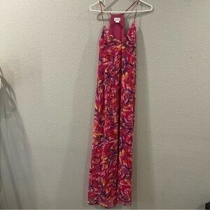 Nicole Miller Floral Maxi Dress